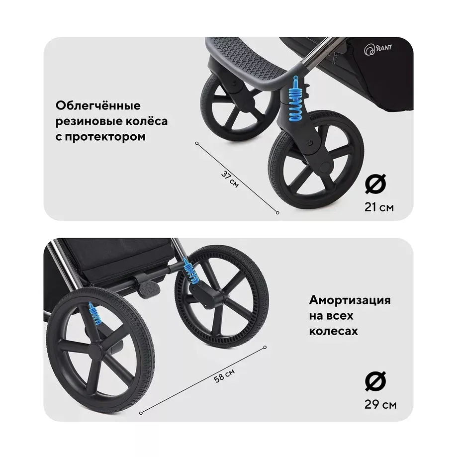 Регулируемая ручка с отделкой из экокожи